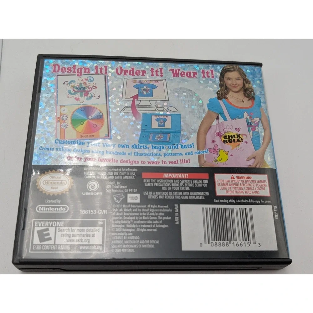Style Lab Fashion Design - Nintendo DS - CIB Complete With‎ Manual